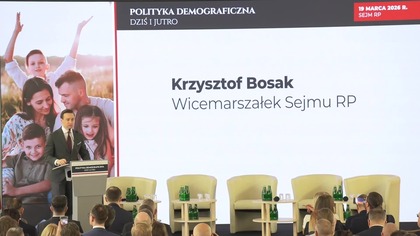 BOSAK OTWIERA WAŻNĄ KONFERENCJĘ W SEJMIE!