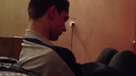 Jamnik nie chce zostać sam-ZNOWU xD