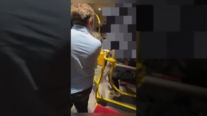 Czy to była przesada? Pasażer z papierosem w autobusie  #shorts #kierowca