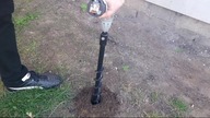 Adapter swidra głebowego na wiertarkę wkrętarkę. Auger Earth drill. Power Plantter
