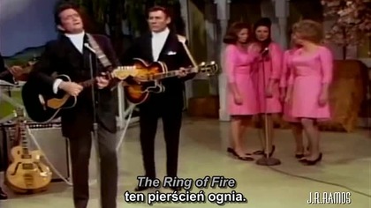 Johnny Cash - Ring Of Fire -  Płonący pierścień