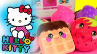 Hello Kitty  Pyszne Lody Chelsea z Play Doh  Malinka