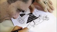 SFi- 032 - Carlos Latuff.  Artysta polityczny z Brazylii stwierdza: Izrael jest państwem nielegalnym