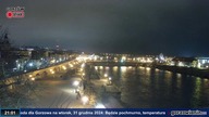 Gorzów Wielkopolski na żywo.  Widok z kamery na rzekę Wartę