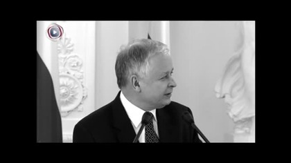 Żałobny film z serwera Litewskiego z 8 kwietnia tj dnia uprowadzenia prezydenta do Wilna pod pretekstem podpisania umowy polskojęzycznej pisowni.