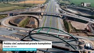 Polska sieć autostrad prawie kompletna.  Zostało 150 km [KS Info]
