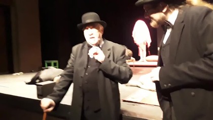 Zbigniew Chrzanowski (Polski Teatr Ludowy we Lwowie) & Alwida Bajor (Wilno) w Teatrze na Pohulance