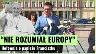 Słodko-gorzkie słowa Hołowni o papieżu Franciszku | Gazeta.pl