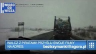 Śmieciarka rozdaje prezenty. Gubiła śmieci podczas jazdy
