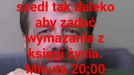 panie Krzysztofie Woźniak to pan zadaniem przebija sszamego Pana Szatana.
