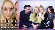 TESTUJEMY KOREAŃSKIEGO SNAPCHATA Nasze reakcje na aplikacje Snow