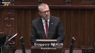 BRAUN GRZMI WS.  KOLEJNYCH SOCJALI DLA UKRAIŃCÓW!