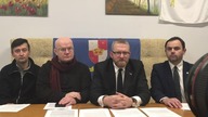 Grzegorz Braun na konferencji prasowej przeciw PRZYWILEJOM dla szczepionych i segregacji sanitarnej