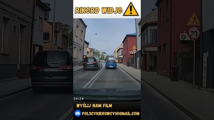 Mocno śpieszy się kierowcy Forda #shorts #ford #polscykierowcy #polska #viral #dashcam