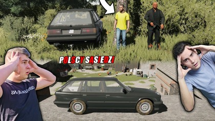 ŁYSY PRZYJECHAŁ PO KAROLA MUSIAŁEM GO URATOWAĆ Z LASU KUBA ZNISZCZYŁ BWMPOLSCY SĄSIEDZI S2142