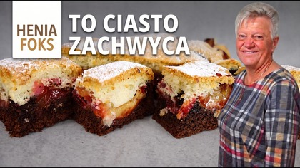 Dwa ciasta w jednym! Śliwkowy Raj ze śliwkami