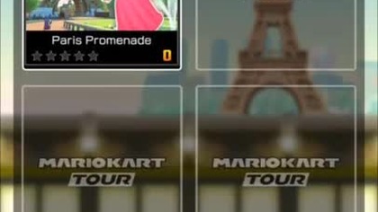 Mario Kart Tour Paris Tour Peach Cup Paris Promenade