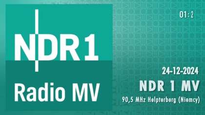 NDR1MV DE - 24-12-2024 - Jingle, Studio