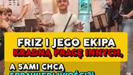Friz i jego Ekipa kradną pracę innych, a sami chcą sprawiedliwości?! #shorts