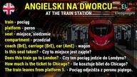 Angielski na dworcu  zwroty i słówka w podróży - At the train station