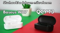 Słuchawki z dobrym mikrofonem | Baseus Encok W07 I QCY T3 | TEST