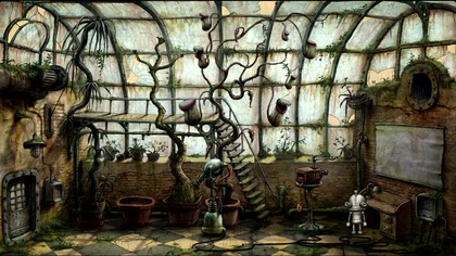 Zagrajmy w Machinarium - Odcinek 5 - Szklarnia i salon z automatami