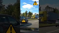 Zajechanie drogi podczas zjazdu z ronda #shorts #rikordwidjo