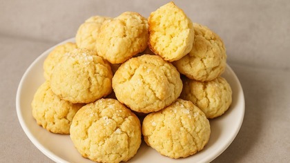 Ekspresowe Ciasteczka Cytrynowe  przepis szybki i prosty