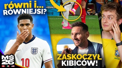 Bellingham zasłonił usta i NIE DOSTAŁ czerwonej kartki! Xhaka KOPNĄŁ RYWALA Messi zagra na MŚ 2030?