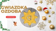 GWIAZDKA NA SZYDEŁKU - OZDOBA ŚWIĄTECZNA #455