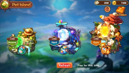 King of Pirates Pet Island Lv 65 Blu Hard