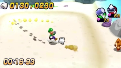 W grze na platformę Nintendo 3DS pomagamy braciom Mario uratować księżniczkę Peach porwaną przez Władcę Koszmar&oacute;w.