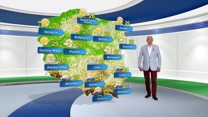 Prognoza pogody na TVN Meteo (08. 06. 2023)