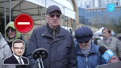 Polacy na ulicy MASAKRUJĄ Ziobrę BANDZIOR i KAWAŁ KU !