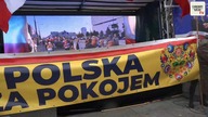 NA ŻYWO: Polska wybiera pokój - manifestacja w Wieliczce