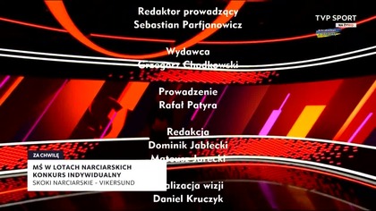 TVPSPORT - 12-03-2022 - Reklama 2x, Ogłoszenie nadawcy