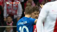 Polska - Islandia gol na 0:1 Sigurdsson (k. ) | 13. 11. 2015