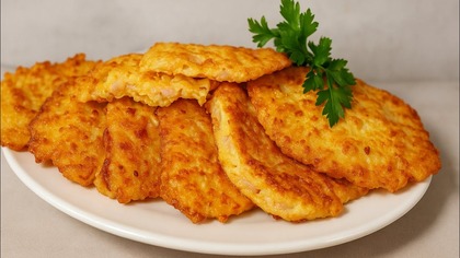 Placki ziemniaczane z szynką i serem  przepyszny przepis