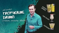 Tropikalne drinki: Caipirinha, Tropical RumBull, Pina Colada | Drinki z rumem, Malibu i cachaca