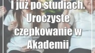 I już po studiach.  Uroczyste czepkowanie w Akademii Zamojskiej