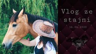 Vlog ze stajni  || 16. 06. 2020  ||