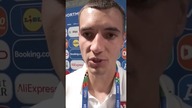 Jakub Kiwior o faulu na Dembele