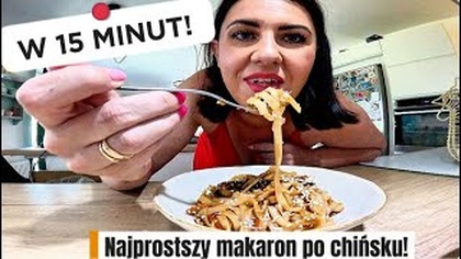 Chiński makaron na szybko! Gotowy w 15 minut 
