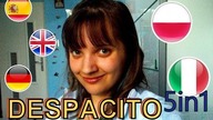 DESPACITO w r&oacute;żnych językach | English, German, Polish, Italian | Despacito po polsku | Asine