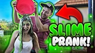 OBRZYDLIWY SLIME PRANK NA LUURE Z WOROTEM *BYŁA WŚCIEKŁA*