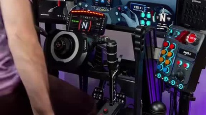 MOZA CS Pro pięknie prezentuje się nocą! Aż grzech nie jeździć#moza #cspro #assettocorsa #fyp