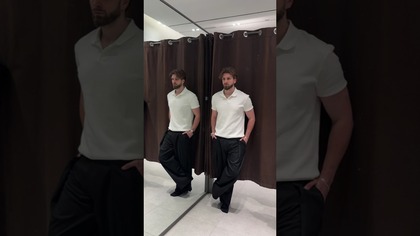 Męskie spodnie z Zara - sprawdzam jak leżą na normalnym facecie - nie modelu