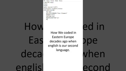 Tak to bywało #coding #it #codinglife #computers #retro #oldtimes