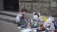 Supporters of Alfie Evans in Cracow, Poland | 25.04.2018 | ONR