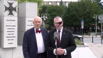 RAUN & K0RWlN ZGŁASZAJĄ SIKORSKIEGO DO PROKURATURY ZA P0DŻEGANIE DO W0JNY!